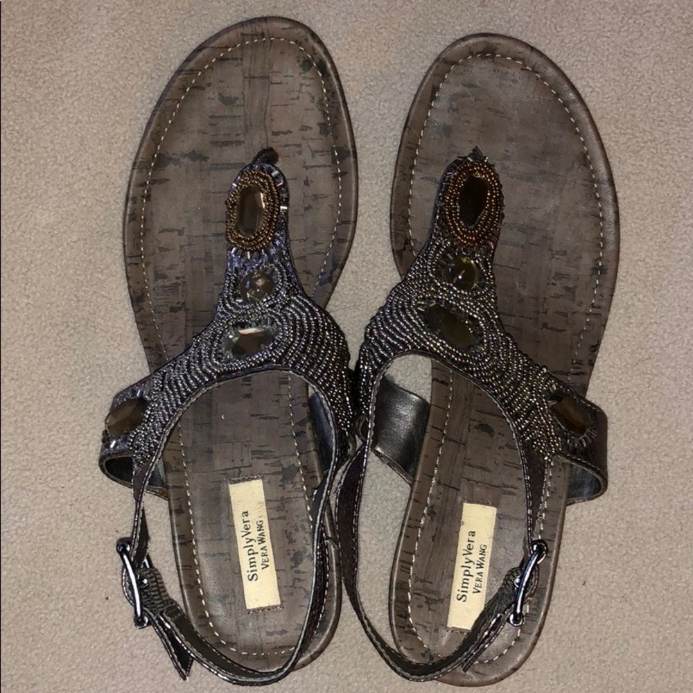Vera Wang sandals sz 10